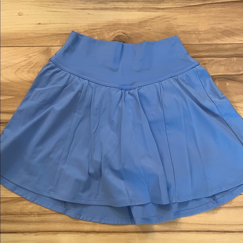 Gilly Hicks High Low Skirt in Blue